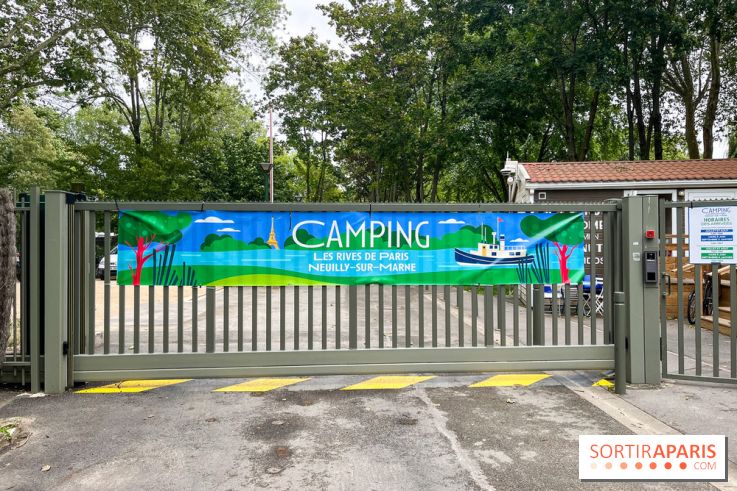 Les Rives de Paris, l'unique camping du 93 à Neuilly-sur-Marne