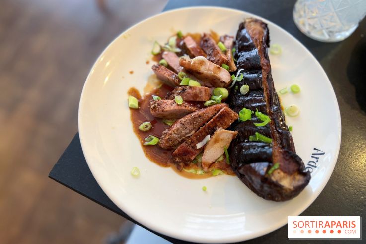 Ardent - Cochon et aubergine miso