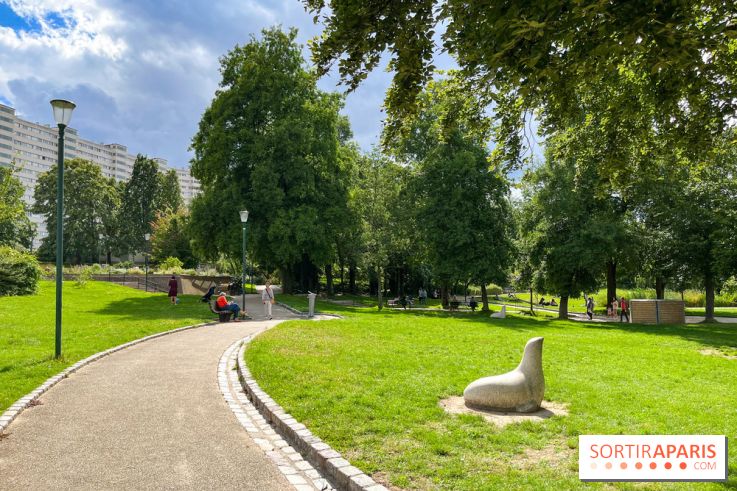 Le parc Georges Brassens, pour se croire à la campagne dans le 15e