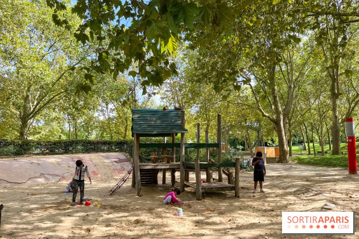 Le parc Georges Brassens, pour se croire à la campagne dans le 15e