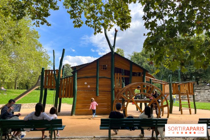Le parc Georges Brassens, pour se croire à la campagne dans le 15e