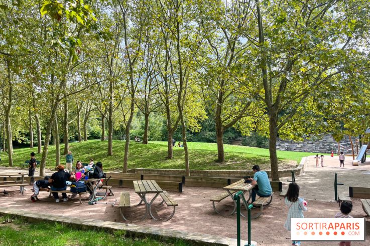 Le parc Georges Brassens, pour se croire à la campagne dans le 15e
