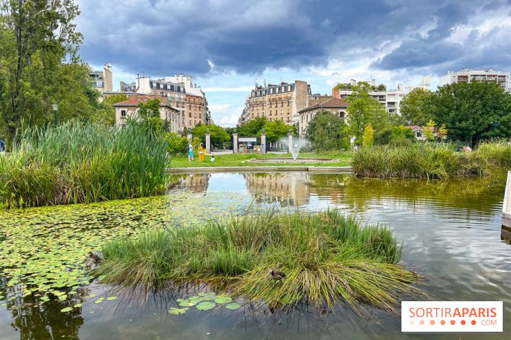 Le parc Georges Brassens, pour se croire à la campagne dans le 15e