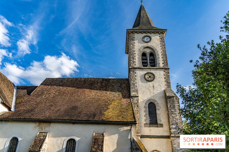 Bourron-Marlotte, village de Seine-et-Marne - église