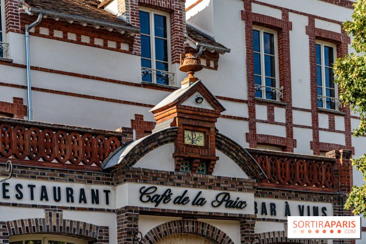 Bourron-Marlotte, village de Seine-et-Marne -  Café de la Paix