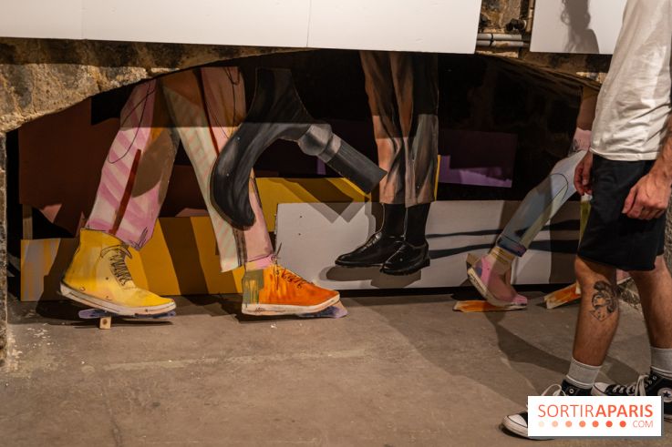 Exposition street-art Fragments par Ensemble Réel a l’église de la Madeleine -  A7C9923