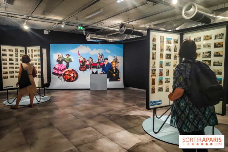 Nouvelles du paradis, la carte postale de vacances : l'exposition ensoleillée au Musée de la Poste - IMG20230905193048