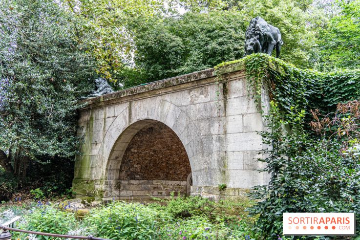 La fontaine aux lions du Jardin des plantes - photos