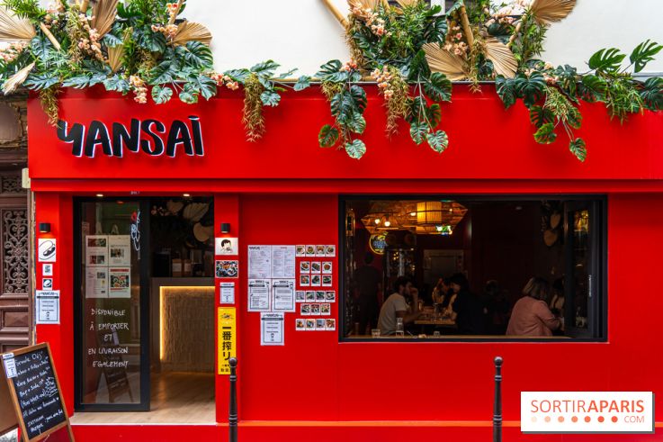 Yansai, restaurant de street Food asiatique rue Gravilliers - Paris 3e -  devanture