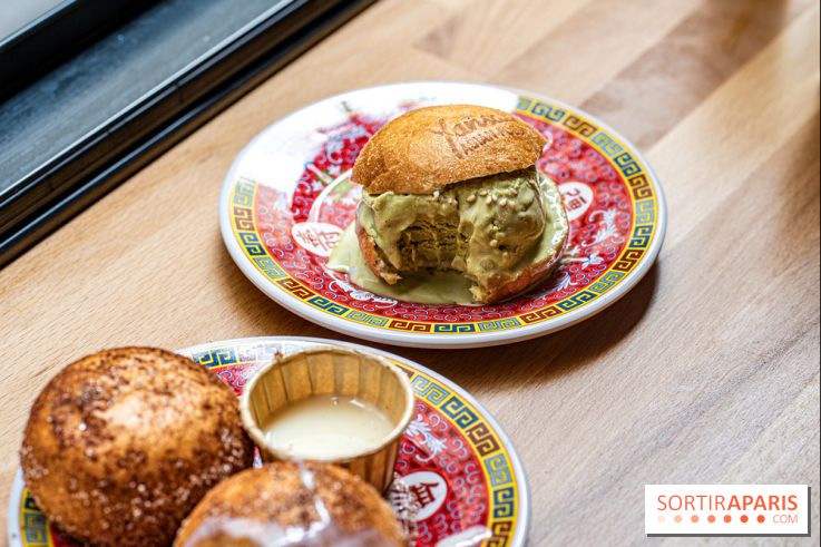 Yansai, restaurant de street Food asiatique rue Gravilliers - Paris 3e -  ice burger