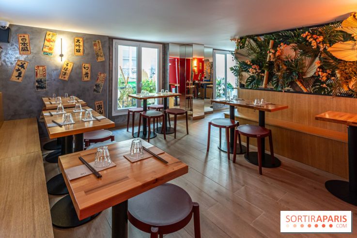 Yansai, restaurant de street Food asiatique rue Gravilliers - Paris 3e -  salle du haut