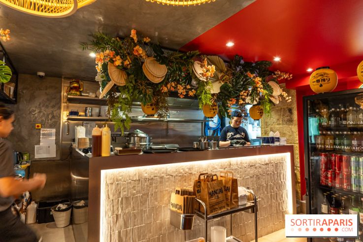 Yansai, restaurant de street Food asiatique rue Gravilliers - Paris 3e -  comptoir