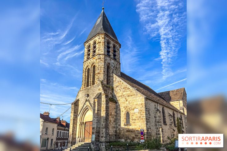 Village de Dampierre en Yvelines  - église de Dampierre 0844