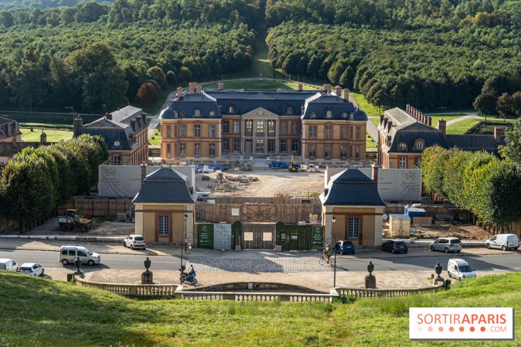 Village de Dampierre en Yvelines  -  Château de Dampierre