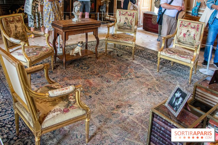 Domaine de Jean-Claude Brialy à Monthyon salon barbara