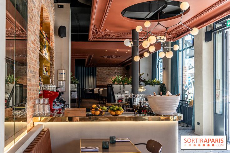 Quai 108, restaurent - bar - terrasse - Hilton Opéra - Saint-Lazare -  A7C0446