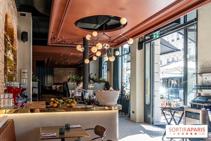 Quai 108, restaurent - bar - terrasse - Hilton Opéra - Saint-Lazare -  A7C0444