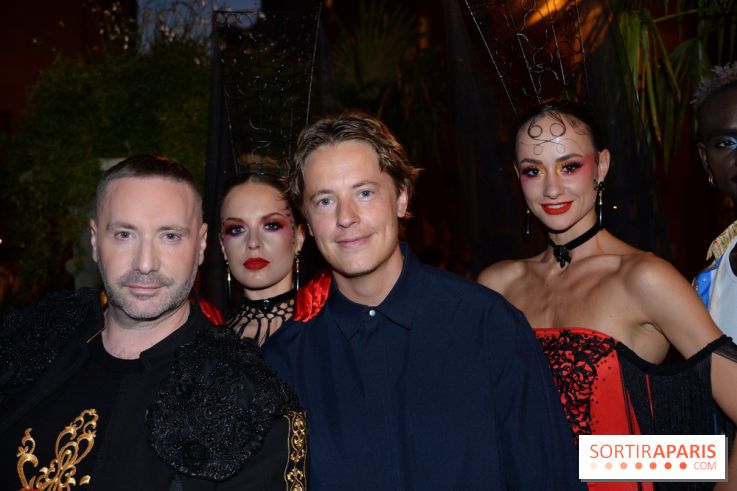 ©Rachid Bellak - Emmanuel Sauvage Cofondateur et Directeur ge ne ral du groupe Evok Ho tels Collection et pierre sarkozy