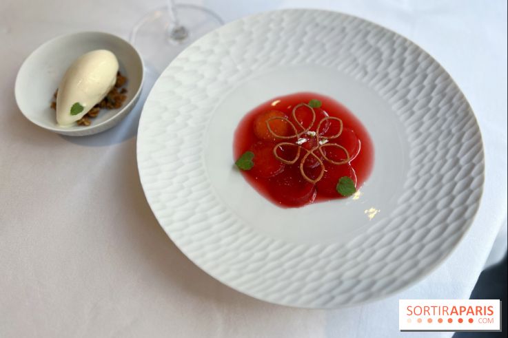 L'Aube par Thibault Nizard - Dessert prune et lavande