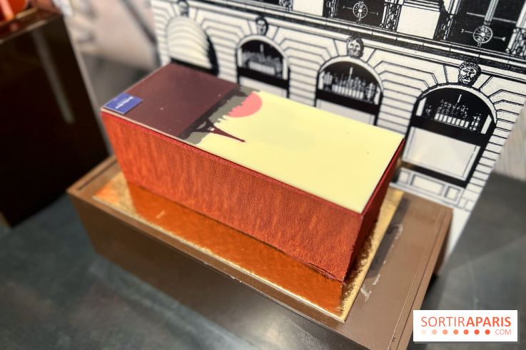 Jean-Paul Hévin - Bûche de voyage chocolat 2023