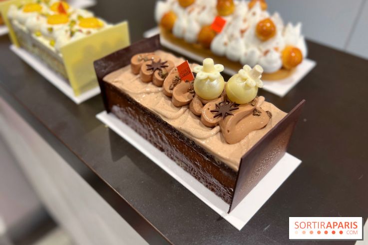 Arnaud Larher - Bûche chocolat 2023