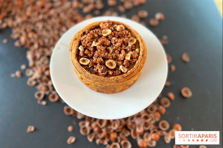 La Halle aux Grains - Flan sarrasin noisettes