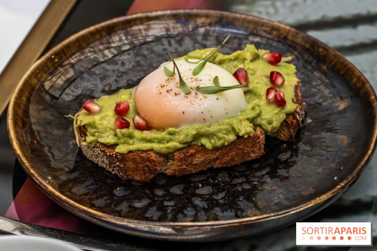Le nouveau brunch du Rivages au Scribe Paris Opéra -  avocado toast