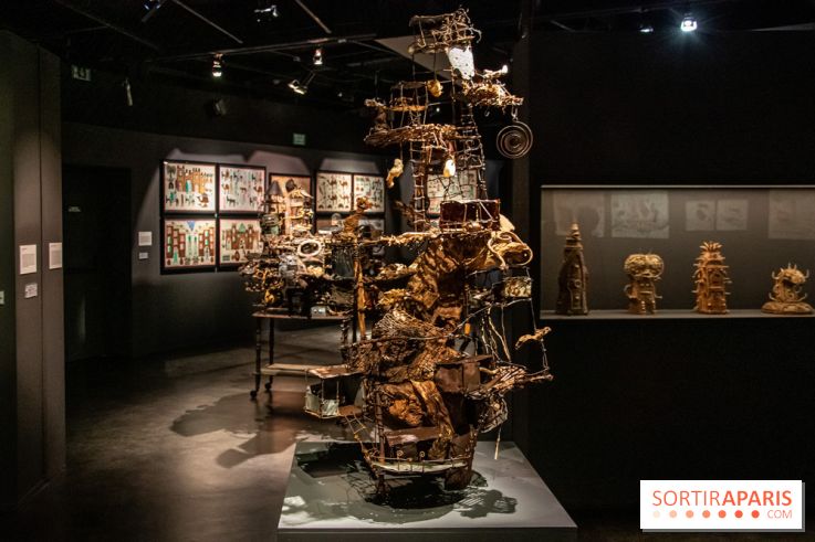 Exposition Aux Frontières de l'Art Brut à la Halle Saint-Pierre