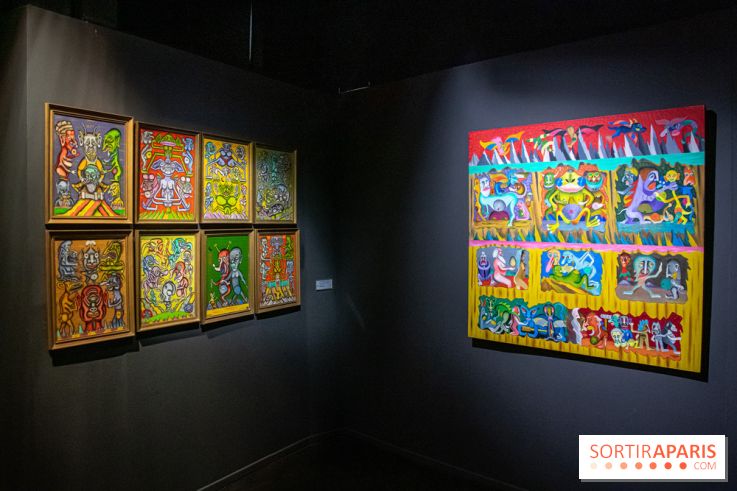 Exposition Aux Frontières de l'Art Brut à la Halle Saint-Pierre