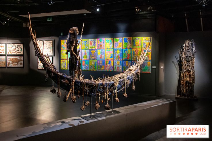 Exposition Aux Frontières de l'Art Brut à la Halle Saint-Pierre