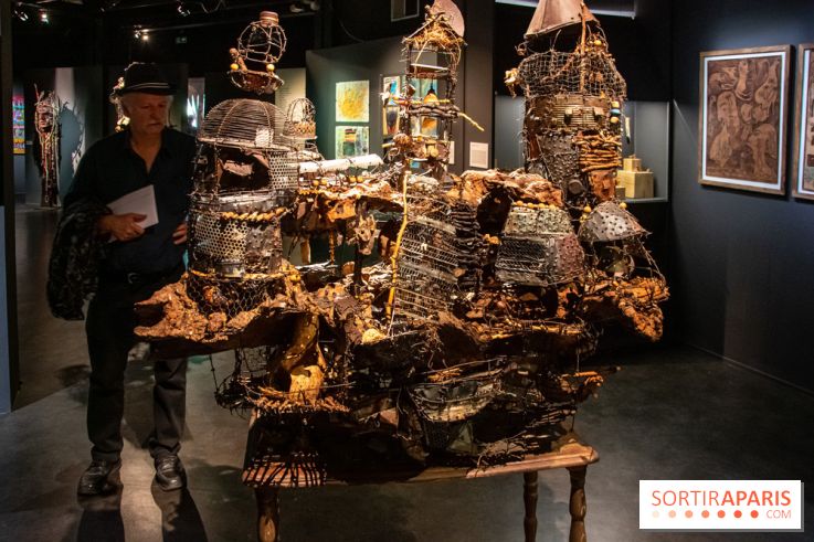 Exposition Aux Frontières de l'Art Brut à la Halle Saint-Pierre