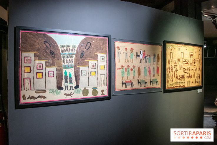 Exposition Aux Frontières de l'Art Brut à la Halle Saint-Pierre