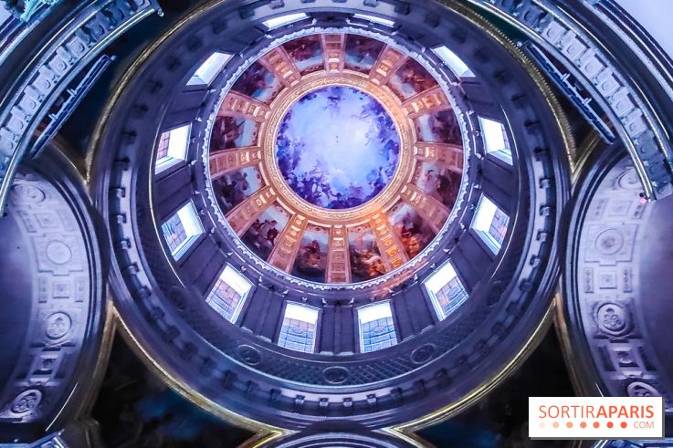 Aura, un spectacle son et lumières qui illumine le Dôme des Invalides - photos et vidéo