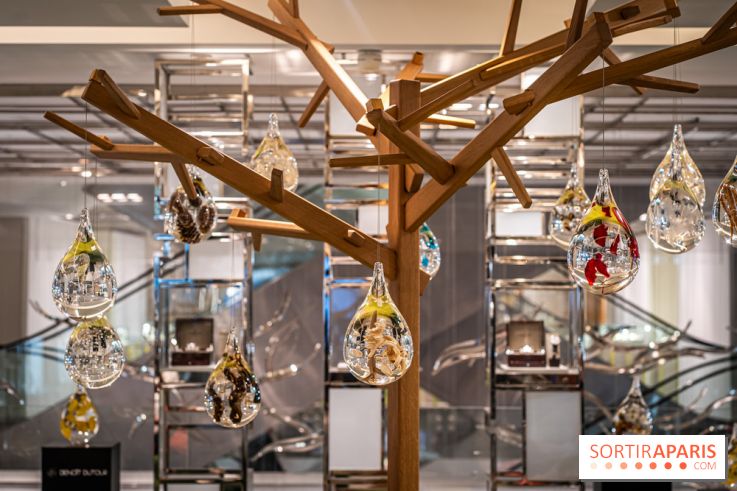 Exposition des Larmes de Joie de Benoit Dutour au Printemps Haussmann