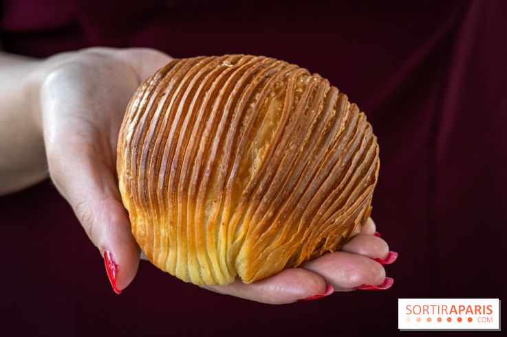 Bopain, la nouvelle boulangeries aux viennoiseries de folie -  brioche feuilletée pandan