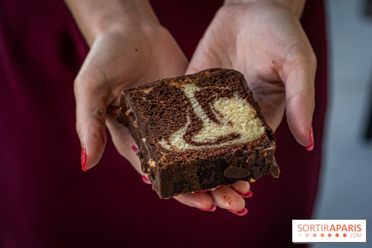 Bopain, la nouvelle boulangeries aux viennoiseries de folie -  cake marbré