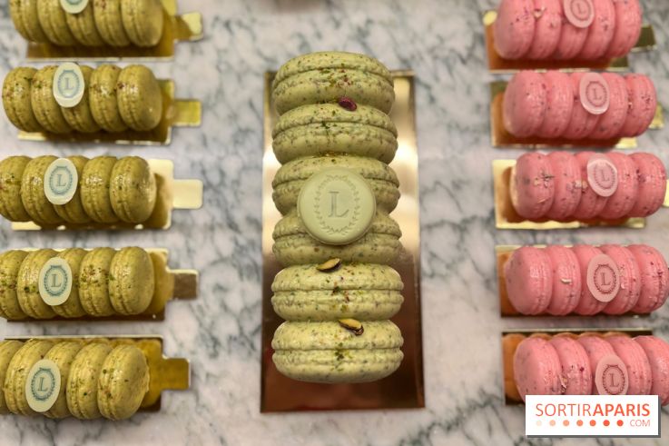Ladurée - Bûches de Noël 2023 macarons
