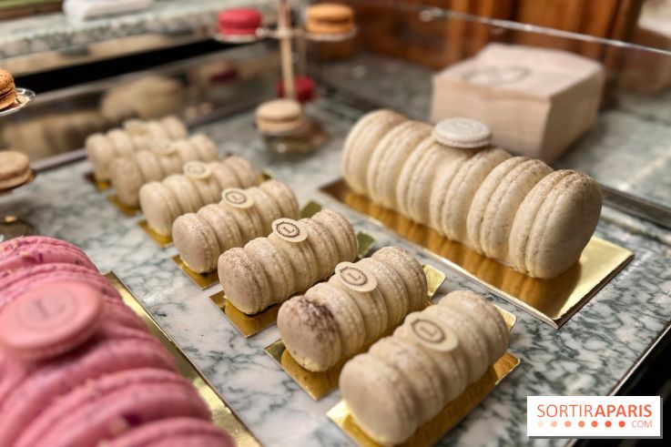 Ladurée - Bûches de Noël 2023 macarons