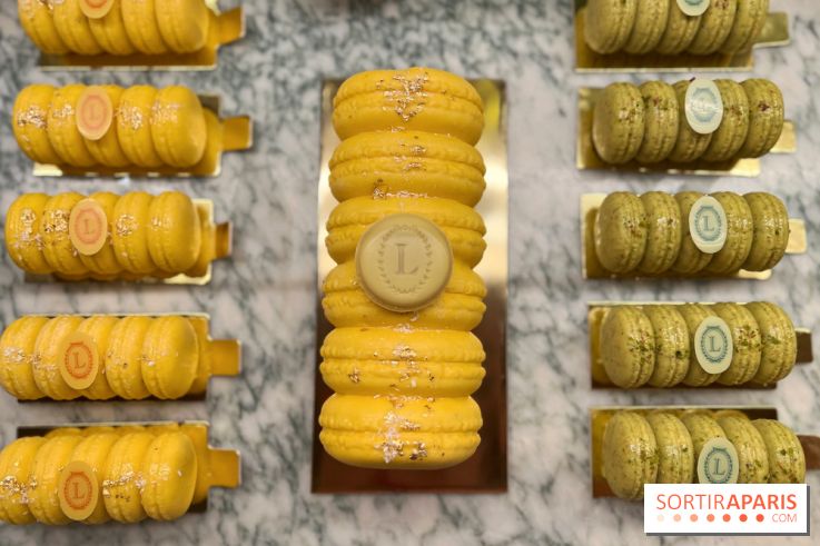 Ladurée - Bûches de Noël 2023 macarons
