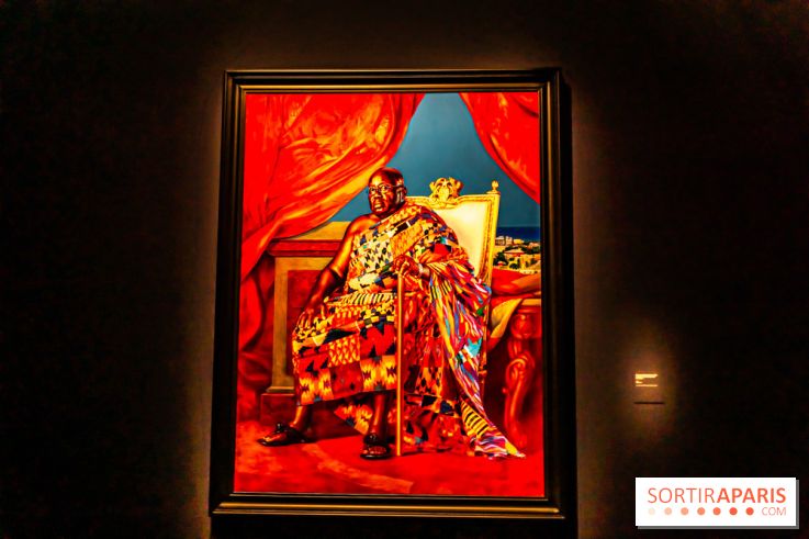 Exposition Kehinde Wiley - Dédale du Pouvoir - Musée du Quai Branly Jacques Chirac - photos  -  A7C2034