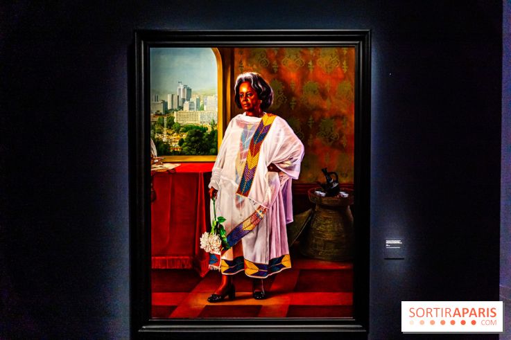 Exposition Kehinde Wiley - Dédale du Pouvoir - Musée du Quai Branly Jacques Chirac - photos  -  A7C2022