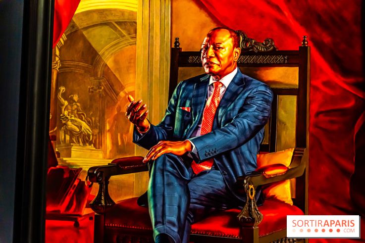Exposition Kehinde Wiley - Dédale du Pouvoir - Musée du Quai Branly Jacques Chirac - photos
