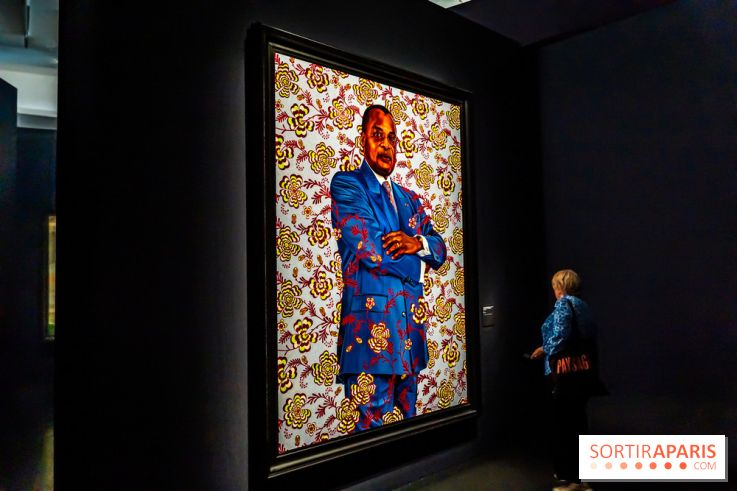 Exposition Kehinde Wiley - Dédale du Pouvoir - Musée du Quai Branly Jacques Chirac - photos  -  A7C2029