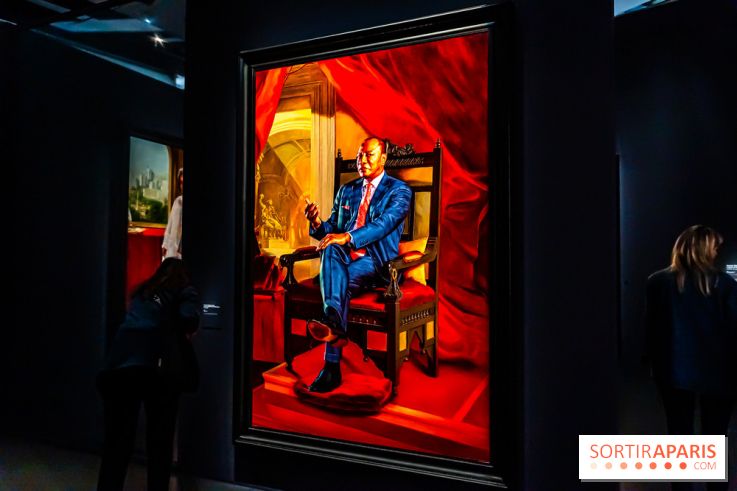 Exposition Kehinde Wiley - Dédale du Pouvoir - Musée du Quai Branly Jacques Chirac - photos  -  A7C2027