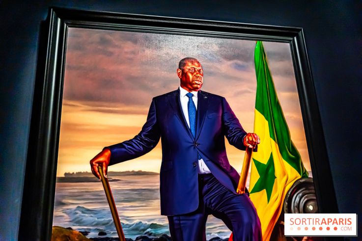 Exposition Kehinde Wiley - Dédale du Pouvoir - Musée du Quai Branly Jacques Chirac - photos  -  A7C2024