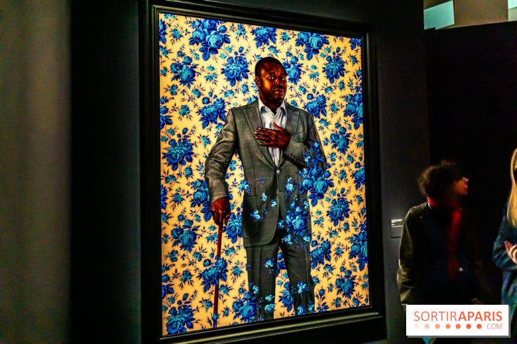 Exposition Kehinde Wiley - Dédale du Pouvoir - Musée du Quai Branly Jacques Chirac - photos  -  A7C2025