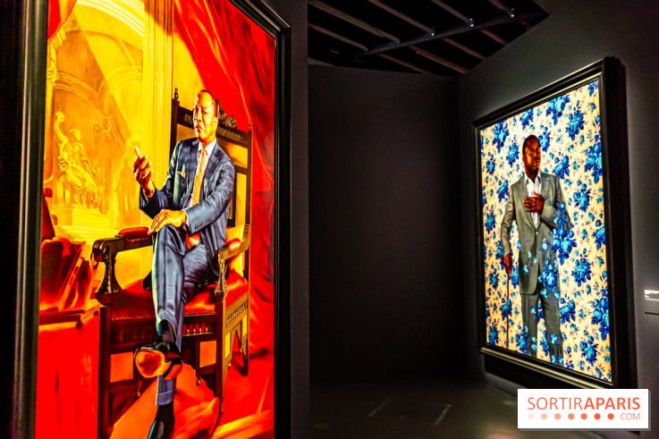 Exposition Kehinde Wiley - Dédale du Pouvoir - Musée du Quai Branly Jacques Chirac - photos  -  A7C2044