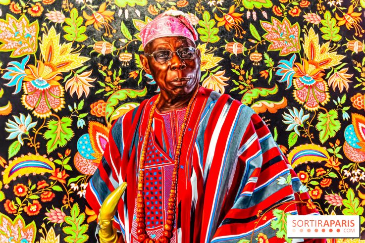 Exposition Kehinde Wiley - Dédale du Pouvoir - Musée du Quai Branly Jacques Chirac - photos  -  A7C2049