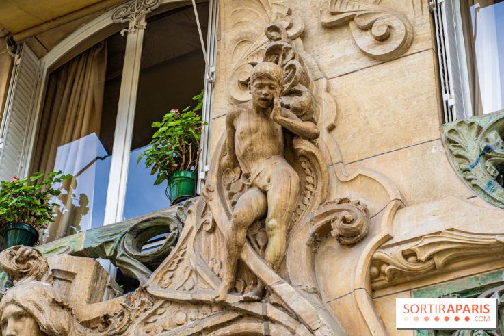 L’immeuble Lavirotte avenue Rapp à Paris, Art Nouveau  -  A7C2102