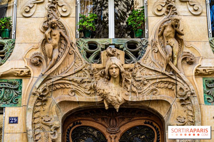 L’immeuble Lavirotte avenue Rapp à Paris, Art Nouveau  -  A7C2099
